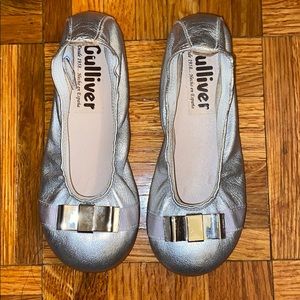 Gulliver Silver Ballet Flats